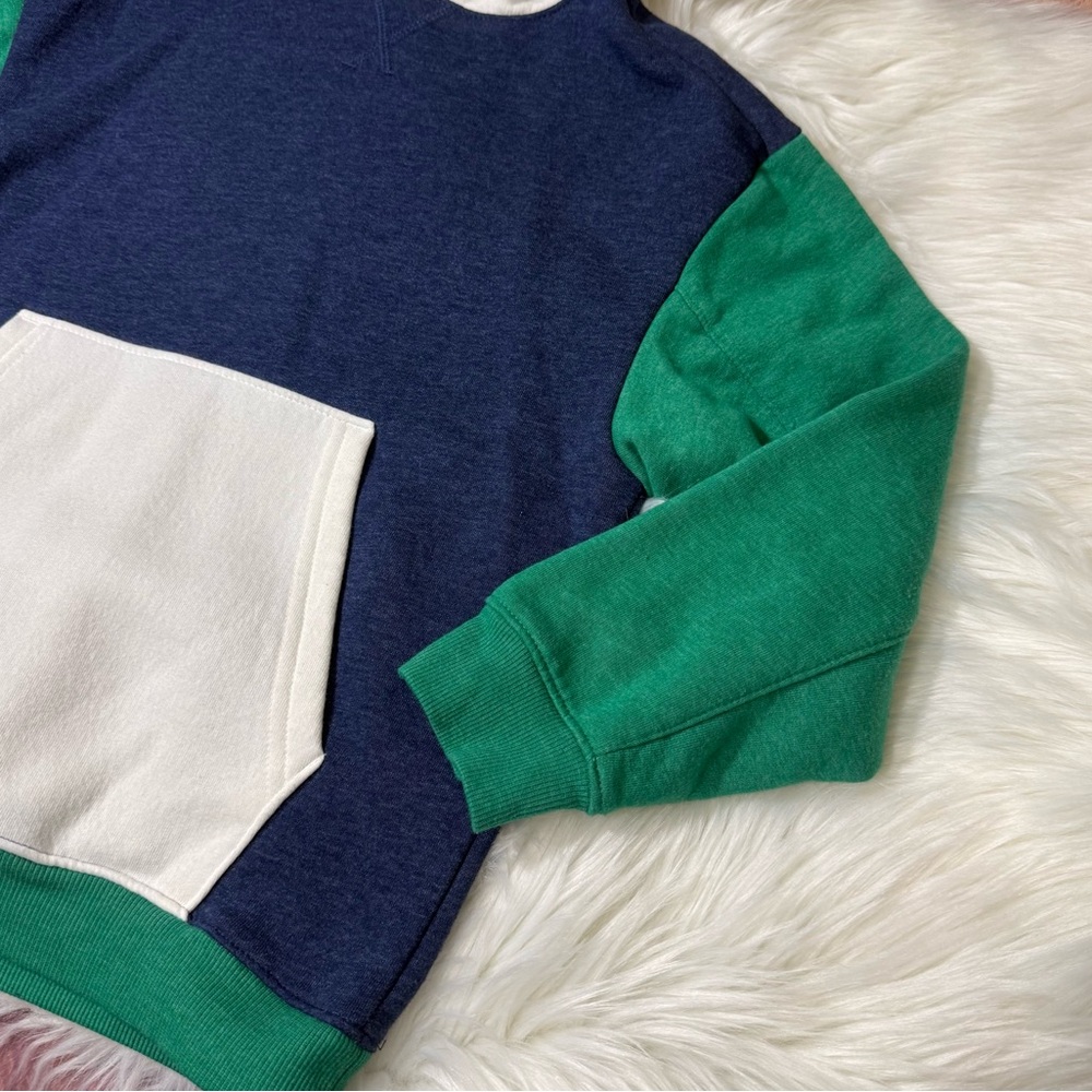 Cat & Jack Colorblock Pullover Hoodie Sweatshirt - Boys Size Small (6/7) - Picture 6 of 14